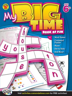 cover image of My Big Time Book of Fun, Grades 1 - 3